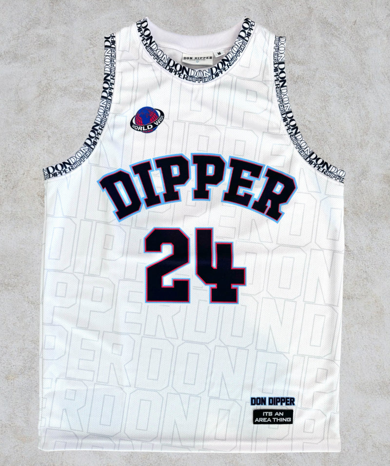 Don Dipper 24 Jersey white