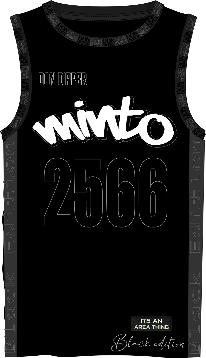 Minto Black Edition jersey Available for pre order only!